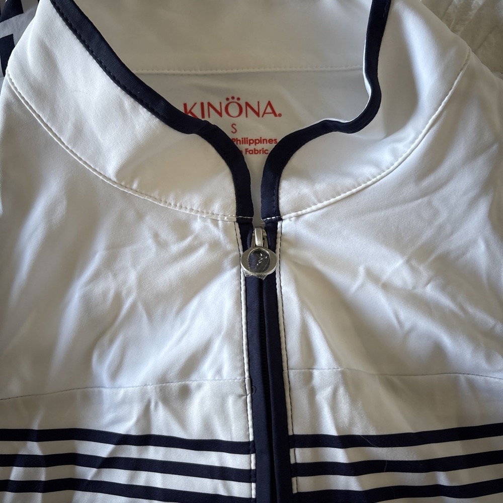 Kinona Golf Sleeveless 1/4 Zip Shirt Woman's Small NWOT Lot Of 2 - Picture 4 of 7